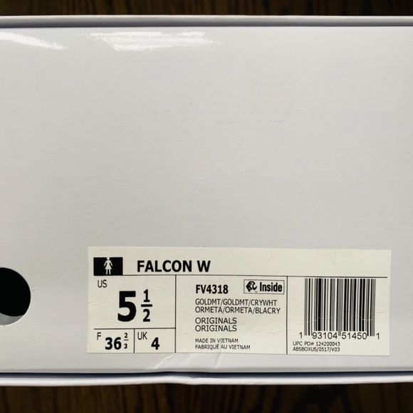 Adidas Falcon Women Gold sneaker - Picture 9 of 9